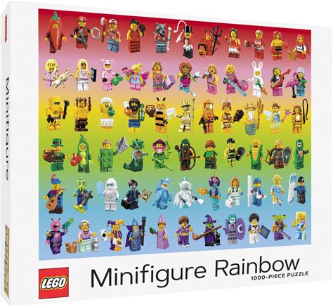 LEGO - MINIFIGURE RAINBOW (1000 PIECES)