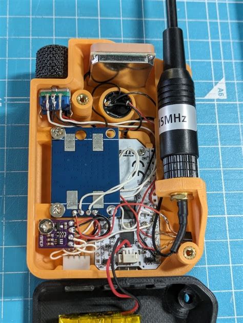 Heltec Lora V Meshtastic Case With Encoder Buzzer Gps Environment