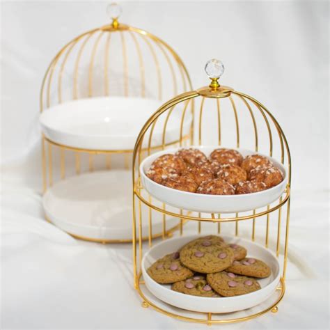 Pr Sentoir Cage Plateau Cupcake