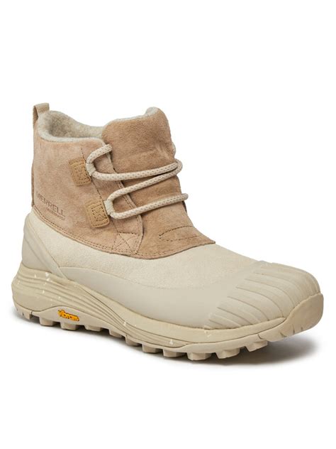 Schneeschuhe Merrell Siren Thermo Demi Wp J Beige Eschuhe De