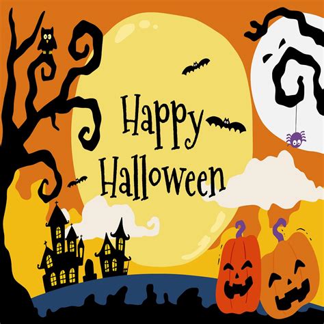 Happy Halloween Background Masterbundles