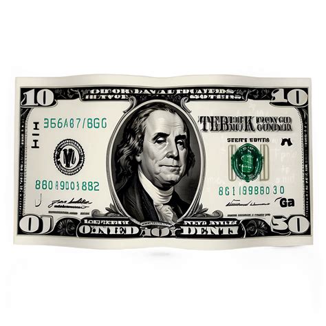 Download Economical Dollar Bill Representation Png 05252024