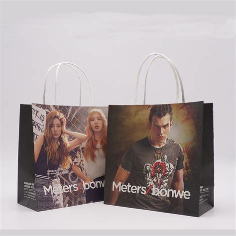 Paper Bag With Portrait