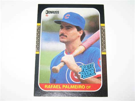 Rafael Palmeiro Rookie Card - Baseball & Football Cards