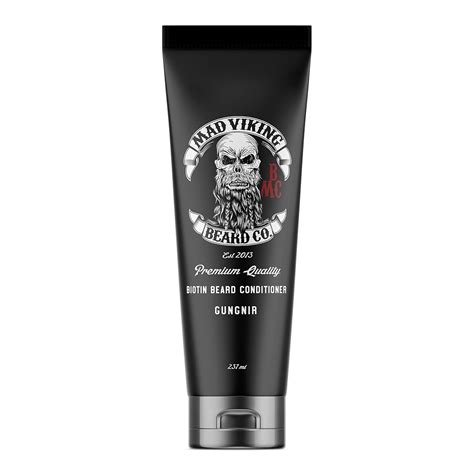 Mad Viking Beard Co Premium Beard Conditioner Natural Biotin Beard Conditioner