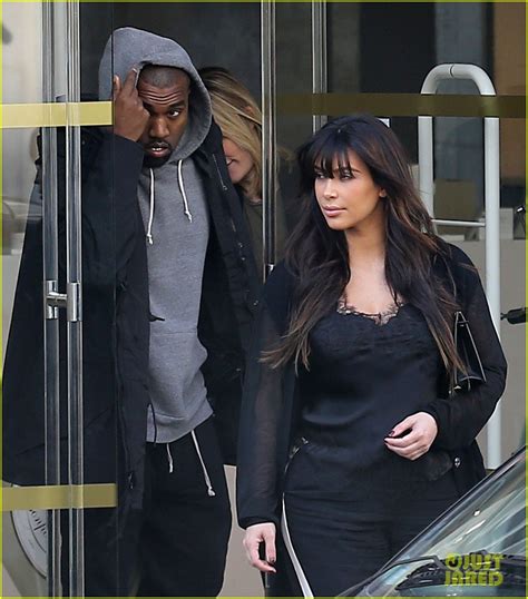 Kim Kardashian Pregnant Paris Getaway With Kanye West Photo 2841980 Kanye West Kim