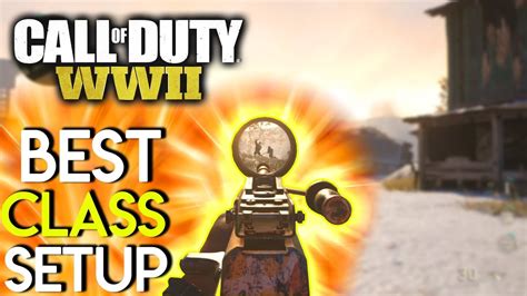 Best Class Setup Call Of Duty Wwii Tips And Tactics Youtube