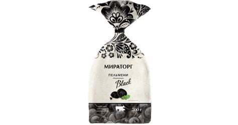 Пельмени Мираторг "Фирменные" Black | отзывы