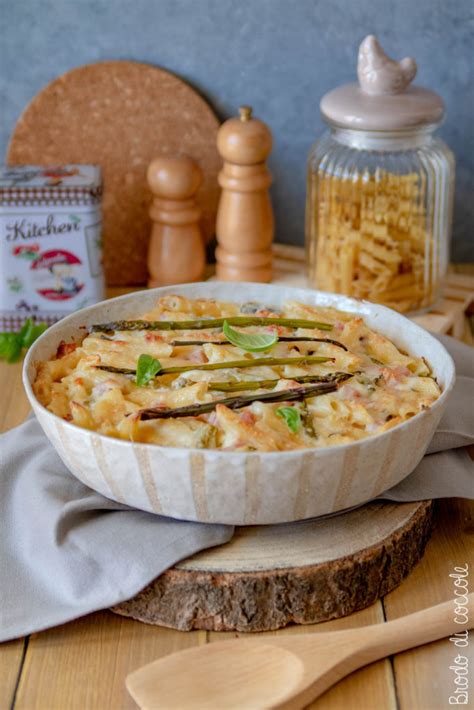 Pasta Al Forno Con Asparagi E Prosciutto Cotto Brodo Di Coccole