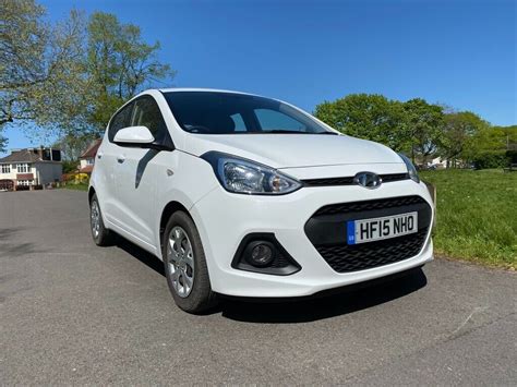 Hyundai I10 White 1.0 Petrol Manual 5 Door Hatchback 2015 Stunning Car | in Henleaze, Bristol ...