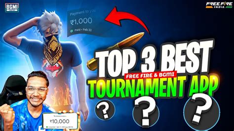 Top Best Tournament Apps For Free Fire Max And Bgmi Ff Tournament