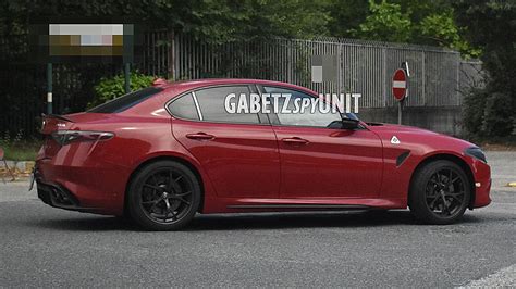 SPOTTED: 2024 Alfa Romeo Giulia Quadrifoglio Performance Sedan! - MoparInsiders