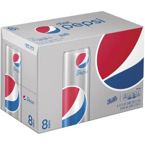 Diet Pepsi® Soda Sleek Cans 8 Cans 12 Fl Oz Kroger