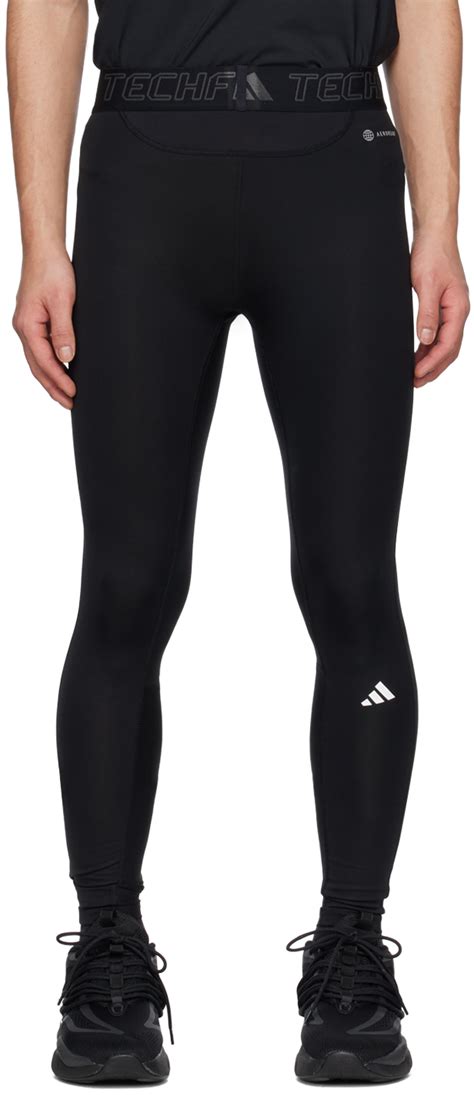 Adidas Originals Black Techfit Training Tights Ssense