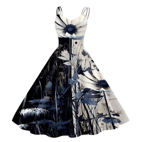 Costume d Halloween pour femme robe midi robe avec imprimé