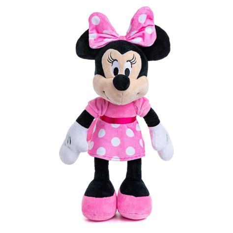 2018 Disney Minnie Mouse Pink Dress 15 5 Plush With