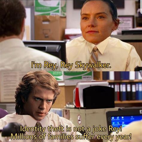 Rey is NOT a Skywalker: SequelMemes | Star wars jokes, Star wars memes ...