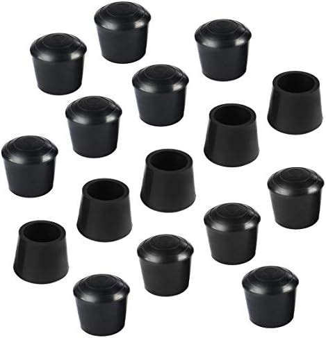 Sourcing Map 4pcs Leg Caps Tips 25mm 1 Inch Anti Slip Rubber Furniture