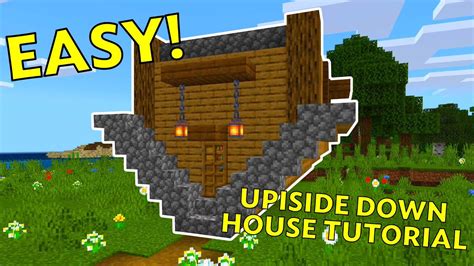 Simple Upside Down House Tutorial Minecraft YouTube