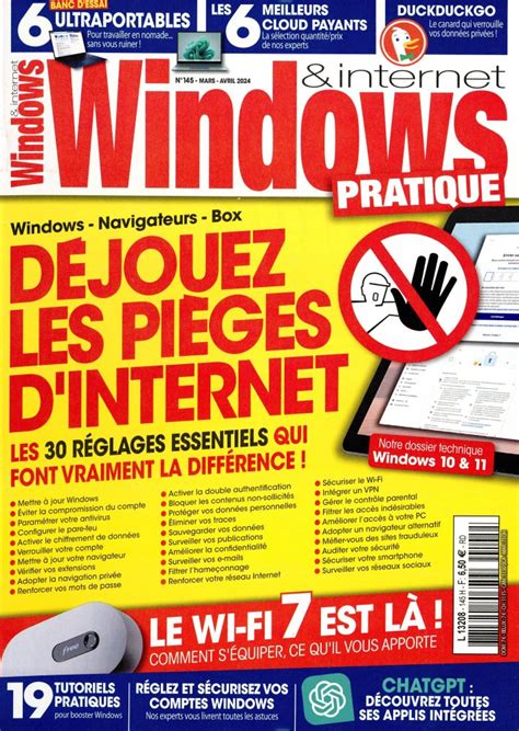 Abonnement Windows Et Internet Pratique Abonnement Magazine Par