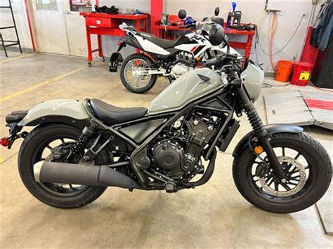 New 2024 Honda Rebel 500 ABS SE Pearl Smokey Grey Motorcycles In