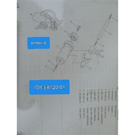 Jual Shift Lever Operan Gigi Bagian Dalam Dy E Asli Yamaha