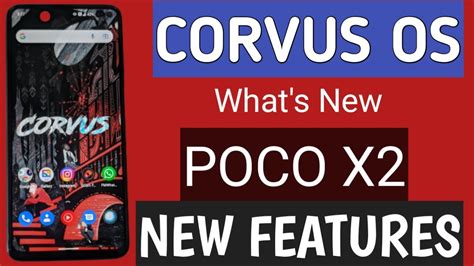 Corvus Os Poco X New Update What S New In This Rom