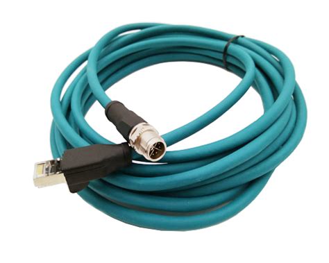 M To Rj Ethernet Cable Cat A Shielded X Coded Pole Connector