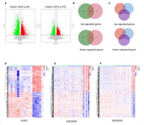 Identification Of Deregulation Of Genes In Ddtc A Volcano Maps