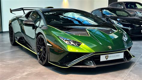 INCREDIBLE VERDE ERMES HURACAN STO First Visit At H R Owen Lamborghini