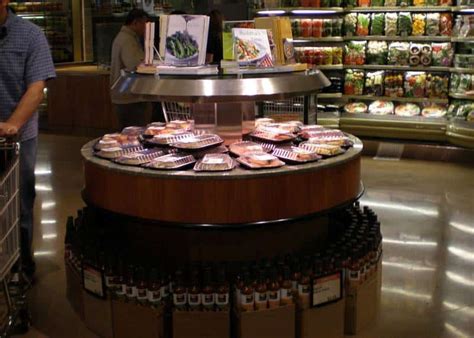 DI H MD Round Self Service Single Deck Hot Deli Merchandiser Hillphoenix
