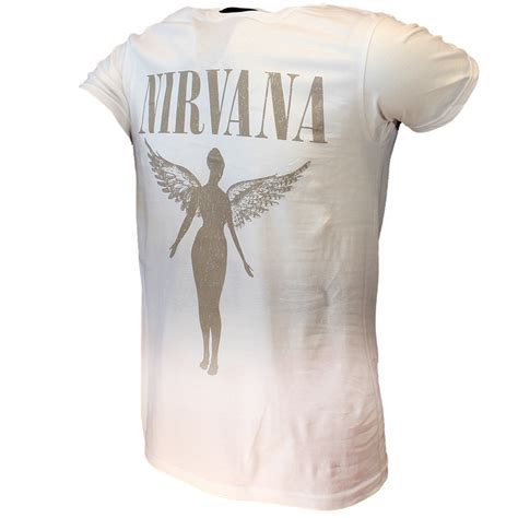 Nirvana In Utero Tour T Shirt Official Merchandise