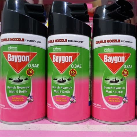 Jual Baygon Aerosol 200 Ml Anti Nyamuk Lalat Kecoa Serangga Semprot