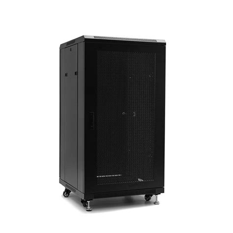 Netrack 019 220 66 112 Z Netrack Server Cabinet Rack 19 22u600x600mm Assembled Perforated Door