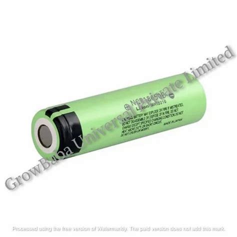 Panasonic NCR 18650B 3 6volt 3200mAh Rechargeable Li Ion Battery At Rs