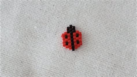 Ladybug Brick Stitch Beading Tutorial How To Make Miyuki Delicate