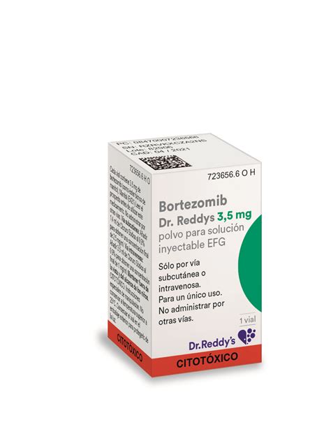 Bortezomib Dr Reddys Efg Mg Vial Polvo Para Solucion Inyectable