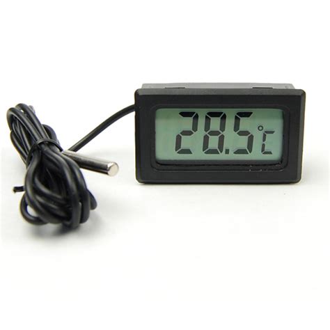 Digital Thermometer Temperature Sensor LCD Display NEW | eBay