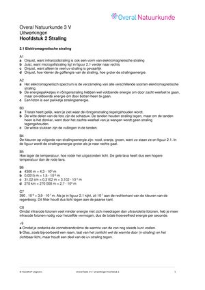 SN8 Vwo4 H5 Uitwerkingen Systematische Natuurkunde 5 Stroom En