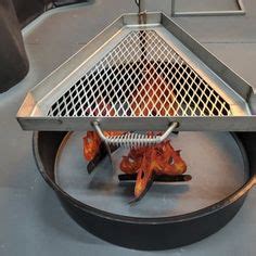 Custom Stainless Steel Fire Pit Grate And Replacement Bbq Etsy