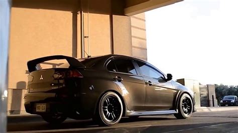 Mitsubishi Lancer X Tuning Митсубиси Лансер 10 тюнинг Youtube