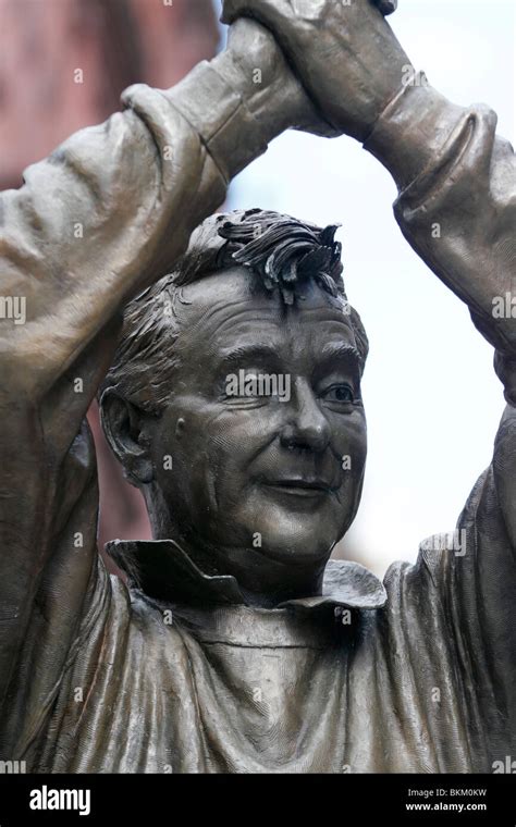 The statue of Brian Clough Nottingham Forests legendary Manager, now ...