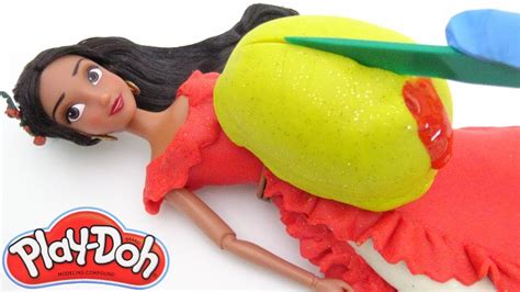 Disney Princess Elena Of Avalor Pregnant Baby Play Doh Surprise Eggs