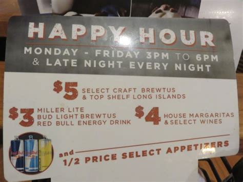 Applebee's Happy Hour Specials, Happy Hour Drink And Appetizer Specials ...