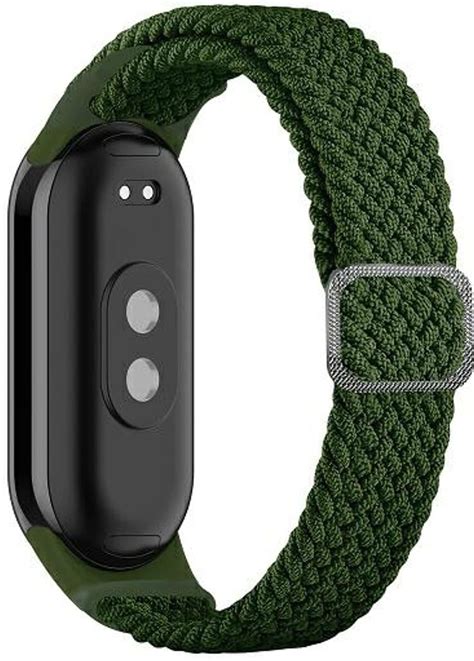 Beline Pasek Mi Band 8 Textile Zielony Green Opinie I Ceny Na Ceneo Pl