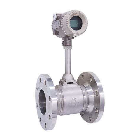 High Temperature Nitrogen Gas Flow Meter Vortex Oil Flow Sensor Turbine