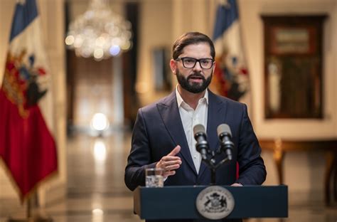 Presidente Gabriel Boric Presenta En Cadena Nacional El Proyecto De Ley