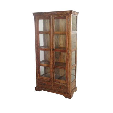 Sheesham Display Cabinet Bournemouth Poole