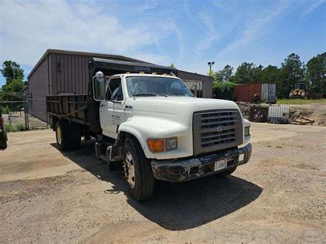 1996 Ford F800 Dump Truck Taylor Auction And Realty Inc