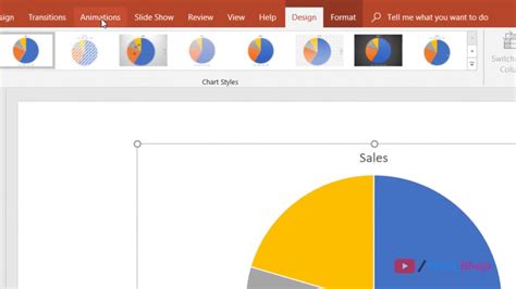 How To Create Pie Chart Animations In Powerpoint 2016 Youtube